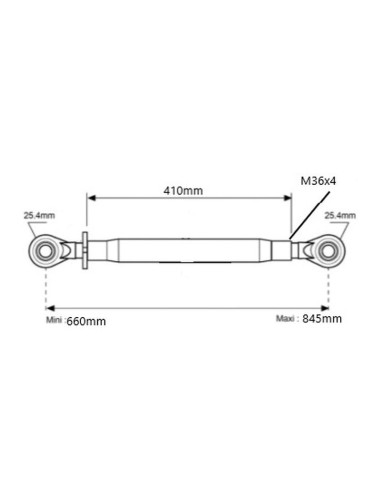 Tercer Punto Reforzado (Cat.2/2) Rótula and...