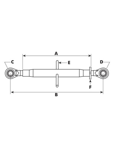 Tercer Punto Reforzado (Cat.3/3) Rótula and...