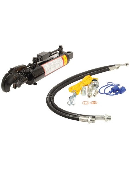 Tercer Punto Hidráulico (Cat.-/2) y Enganche rápido, Orificio del cilindro: 80mm, Mín. Longitud : 550mm.