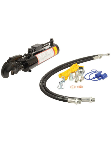 Tercer Punto Hidráulico (Cat.-/3) Nudo y CBM Enganche rápido, Orificio del cilindro: 80mm, Mín. Longitud : 690mm.