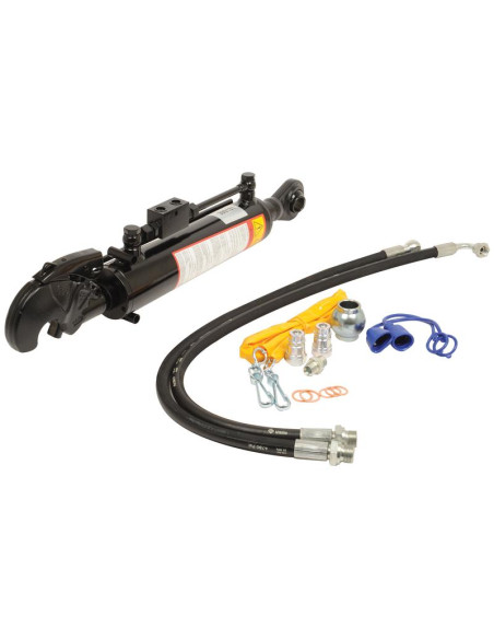 Tercer Punto Hidráulico (Cat.1/2) Rótula y CBM Enganche rápido, Orificio del cilindro: 63mm, Mín. Longitud : 430mm.