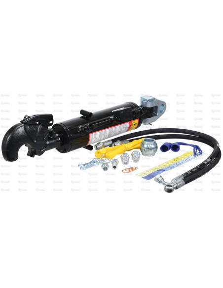 Tercer Punto Hidráulico (Cat.3/3) Nudo y CBM Enganche rápido, Orificio del cilindro: 90mm, Mín. Longitud : 620mm.