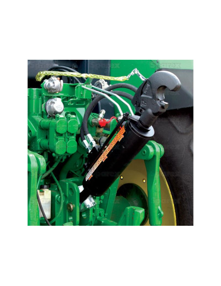 Tercer Punto Hidráulico (Cat.3/3) Nudo y CBM Enganche rápido, Orificio del cilindro: 90mm, Mín. Longitud : 690mm.