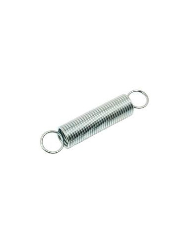 Muelles de Tensión, Ø resorte22mm, Ø cable2.3mm, Longitud: 152mm.