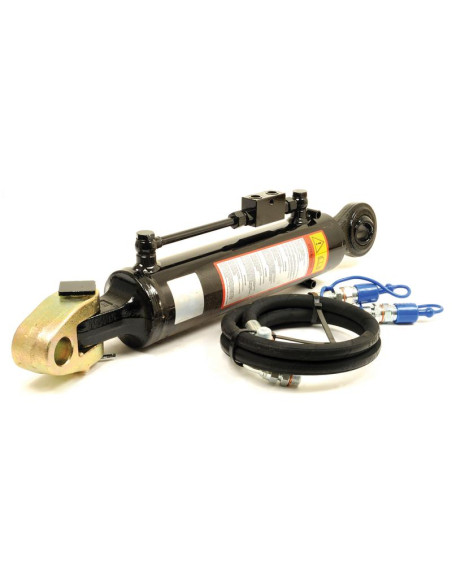 Tercer Punto Hidráulico (Cat.36mm/3) Nudo y Rótula, Orificio del cilindro: 90mm, Mín. Longitud : 640mm.