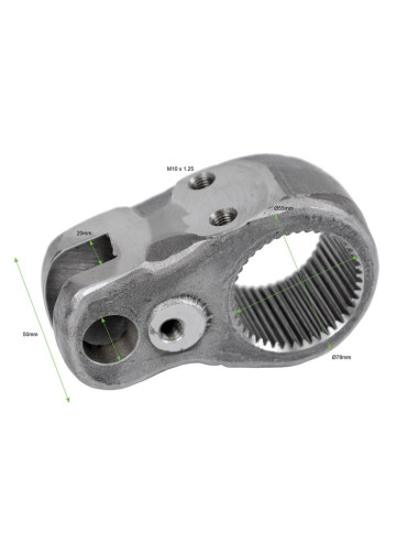 Brazo de centro hidráulico