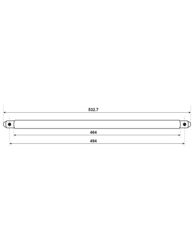 Eje transversal hidráulico