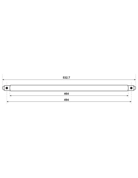 Eje transversal hidráulico