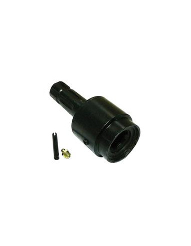 Adaptador Rueda Libre Toma de Fuerza - Chaveta hembra 1 3/8'' - 6 x Chaveta macho 1 3/8'' - 6 con Pasador de Seguridad.