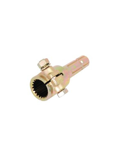 Adaptador Toma de Fuerza - Chaveta hembra 1 3/4'' - 20 x Chaveta macho 1 3/8'' - 6 con Tornillo Abrazadera.