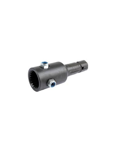 Adaptador Toma de Fuerza - Chaveta hembra 1 3/4'' - 20 x Chaveta macho 1 3/8'' - 6 con Tornillo Ranurado.