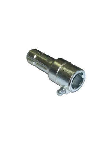 Adaptador Toma de Fuerza - Chaveta hembra 1 3/4'' - 6 x Chaveta macho 1 3/4'' - 6 con Pasador Enganche Rápido.