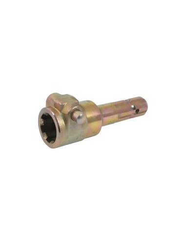 Adaptador Toma de Fuerza - Chaveta hembra 1 3/4'' - 6 x Chaveta macho 1 3/8'' - 6 con Pasador Enganche Rápido.
