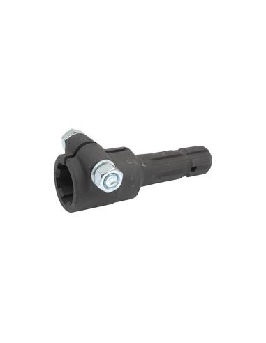 Adaptador Toma de Fuerza - Chaveta hembra 1 3/4'' - 6 x Chaveta macho 1 3/8'' - 6 con Tornillo Abrazadera.