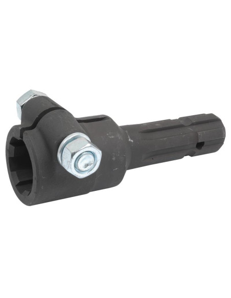 Adaptador Toma de Fuerza - Chaveta hembra 1 3/4'' - 6 x Chaveta macho 1 3/8'' - 6 con Tornillo Abrazadera.