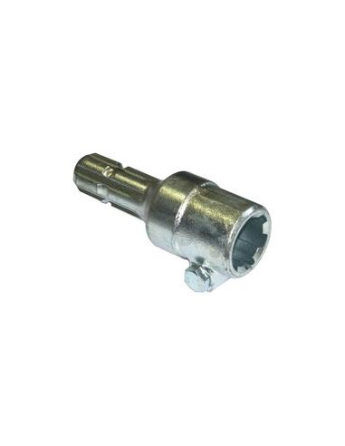 Adaptador Toma de Fuerza - Chaveta hembra 1 3/4'' - 6 x Chaveta macho 1 3/8'' - 6 con Tornillo Abrazadera.
