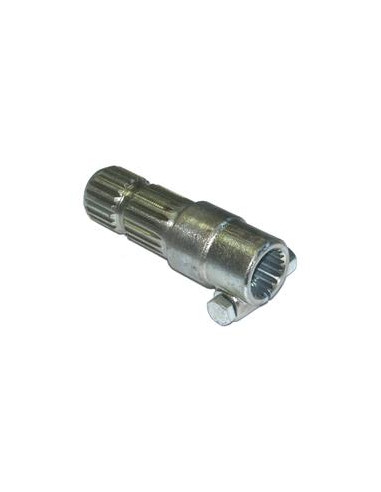 Adaptador Toma de Fuerza - Chaveta hembra 1 3/8'' - 21 x Chaveta macho 1 3/4'' - 20 con Tornillo Abrazadera.