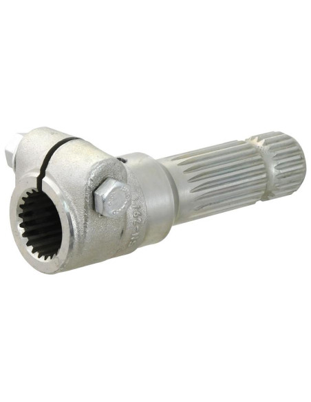 Adaptador Toma de Fuerza - Chaveta hembra 1 3/8'' - 21 x Chaveta macho 1 3/8'' - 21 con Tornillo Abrazadera.