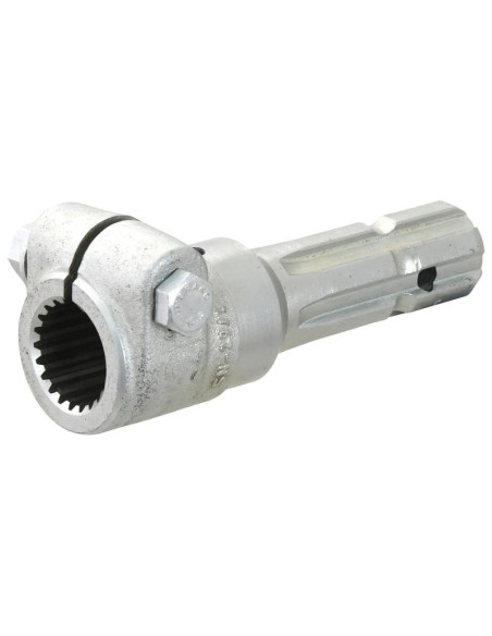 Adaptador Toma de Fuerza - Chaveta hembra 1 3/8'' - 21 x Chaveta macho 1 3/8'' - 6 con Tornillo Abrazadera.