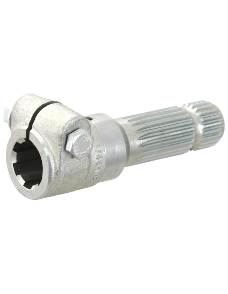 Adaptador Toma de Fuerza - Chaveta hembra 1 3/8'' - 6 x Chaveta macho 1 3/8'' - 21 con Tornillo Abrazadera.