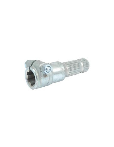 Adaptador Toma de Fuerza - Chaveta hembra 1 3/8'' - 6 x Chaveta macho 1 3/8'' - 21 con Tornillo Abrazadera.