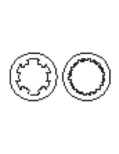 Adaptador Toma de Fuerza - Chaveta hembra 1...