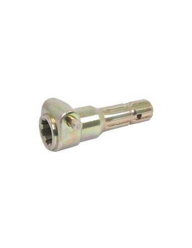 Adaptador Toma de Fuerza - Chaveta hembra 1 3/8'' - 6 x Chaveta macho 1 3/8'' - 6 con Pasador Enganche Rápido.