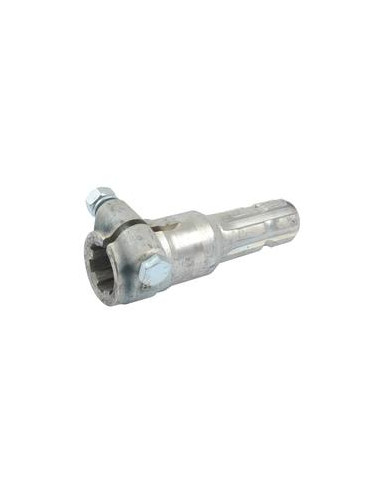 Adaptador Toma de Fuerza - Chaveta hembra 1 3/8'' - 6 x Chaveta macho 1 3/8'' - 6 con Tornillo Abrazadera.