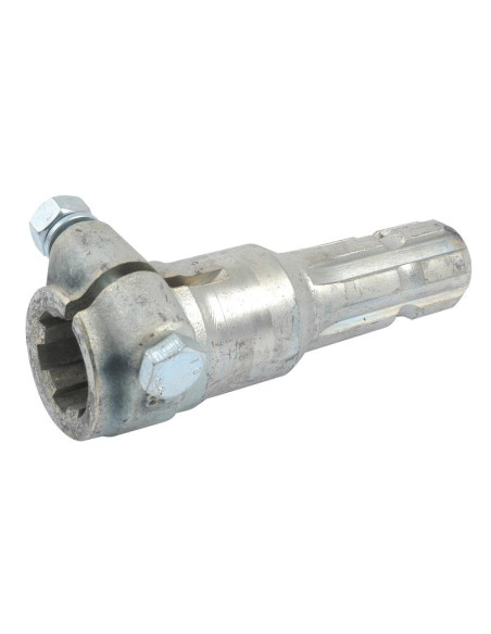 Adaptador Toma de Fuerza - Chaveta hembra 1 3/8'' - 6 x Chaveta macho 1 3/8'' - 6 con Tornillo Abrazadera.