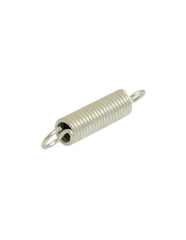 Muelles de Tensión, Ø resorte7mm, Ø cable1mm, Longitud: 35mm.