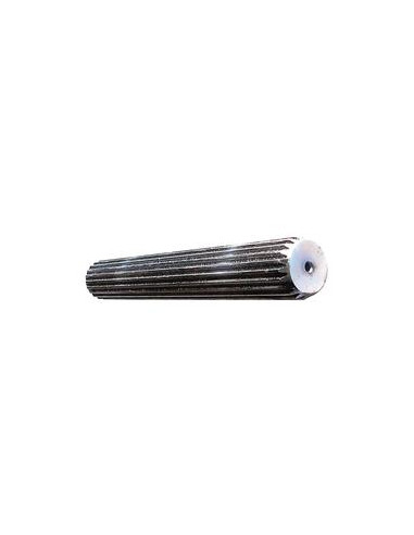 Eje Estriado Toma de Fuera - Longitud Total - 1 3/8″ - 21 Estría, Longitud: 254mm.