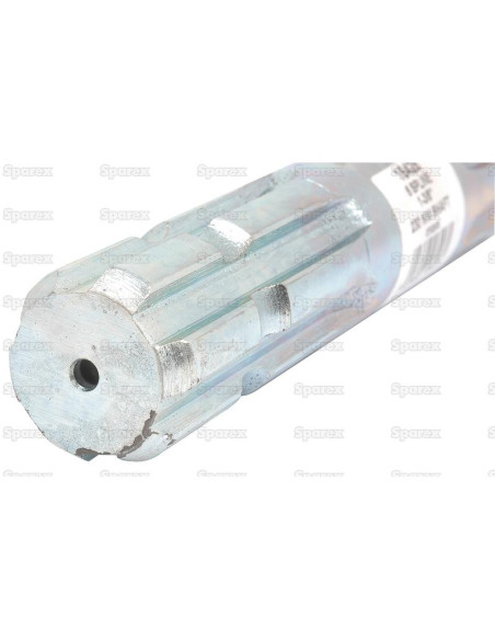 Eje Estriado Toma de Fuerza - Ambos Extremos - 1 3/8″ - 6 Estría x 1 3/8″ - 6 Estría, Longitud: 230mm