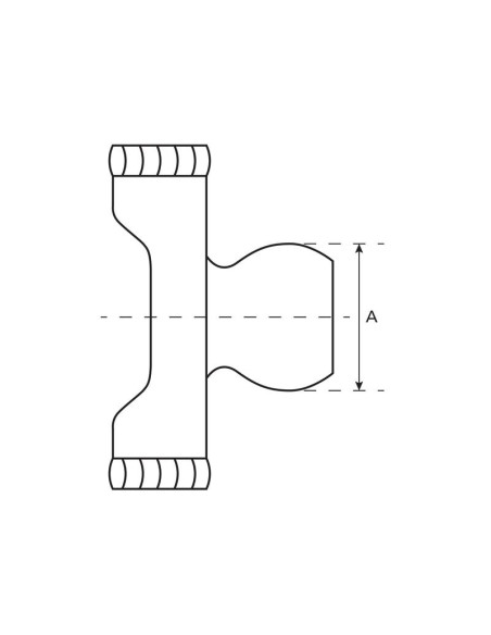 Horquilla Toma de Fuerza - Homocinética (Tamaño U/J: 36 x 89 & 32 x 106mm) Estrias Tipo: 1 3/8x 21