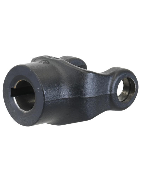 Horquilla con Chaveta - Toma de Fuerza (Tamaño U/J: 27 x 74.5mm) Ø orificio30mm, Tamaño de la llave: 8mm.