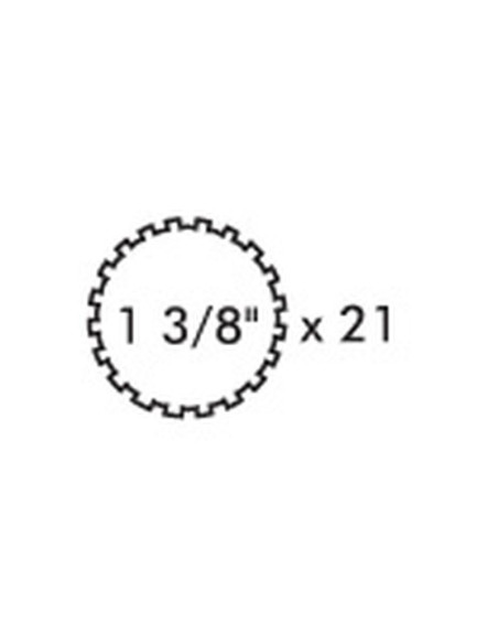 Horquilla Tipo Tornillo - Toma de Fuerza (Tamaño U/J: 22 x 54.8mm) Tamaño: 1 3/8-21 Estrias