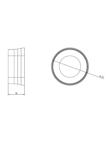 Juego de pasadores de horquilla TDF - Ø pasador