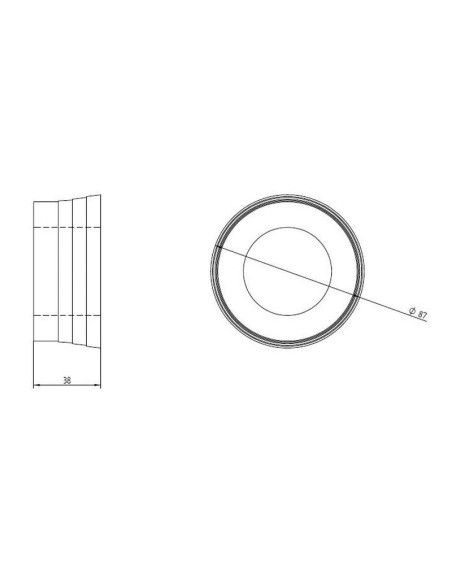 Juego de pasadores de horquilla TDF - Ø pasador