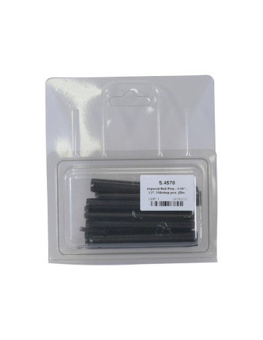 Pasador Elastica - 1/16'' - 1/2'', 24 pzas....