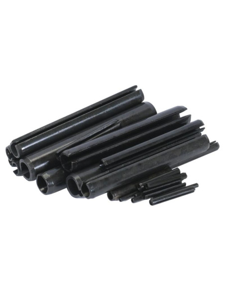 Pasador Elastica - 1/16'' - 1/2'', 24 pzas. (Din: 1481) Blister.