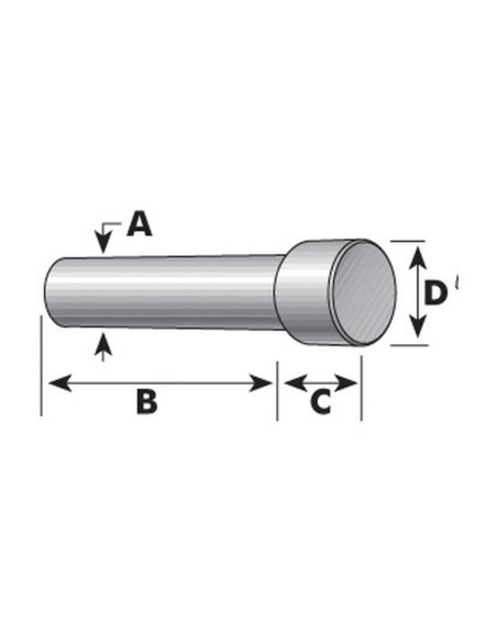 Juego de pasadores de horquilla TDF - Ø pasador:8mm