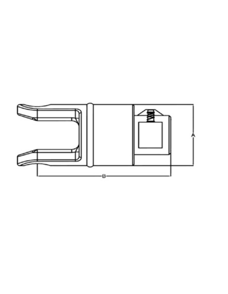 Embrague Rueda Libre Toma de Fuerza (Tamaño U/J: 30.2 x 92mm) Tamaño: 1 3/8''-6 Estrias