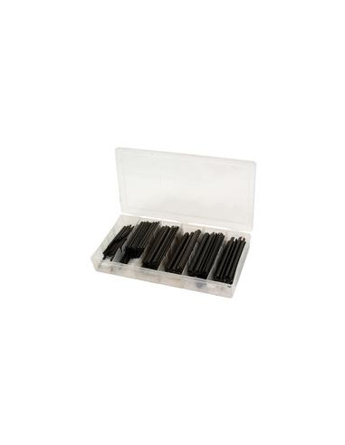 Pasador Elastico Assortment - Ø3 - 10mm, 160 pzas. Caja.