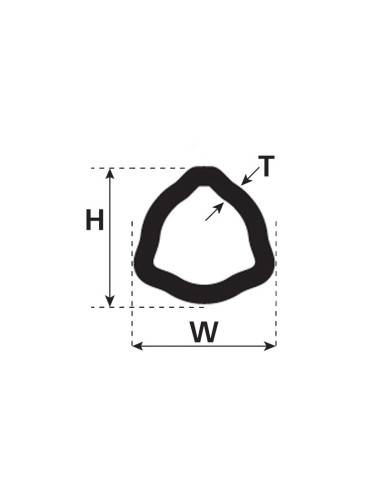 Tubo Toma de Fuerza - Triangular Perfil ,...