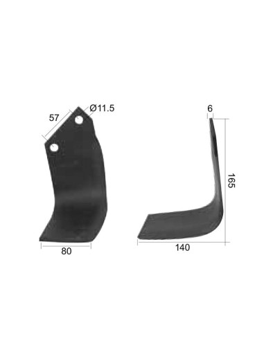 Alargadera - Dcho. (Dowdeswell) Corresponde a:...