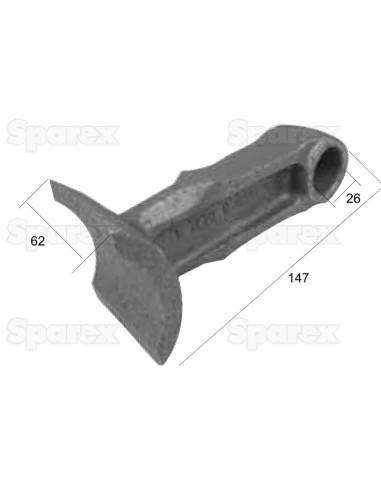 Alargadera - Dcho. (Lemken) Corresponde a: 3476000