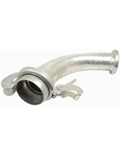 Acoplamiento 90° Macho-Hembra - 5'' (133mm) (galvanizado) 2
