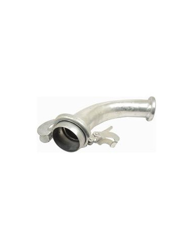 Acoplamiento 90° Macho-Hembra - 6'' (159mm) (galvanizado)