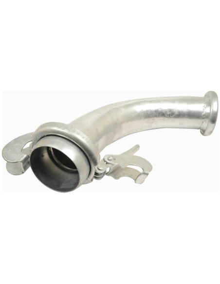 Acoplamiento 90° Macho-Hembra - 6'' (159mm) (galvanizado)