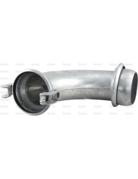 Acoplamiento 90° Macho-Hembra - 8'' (200mm) (galvanizado)