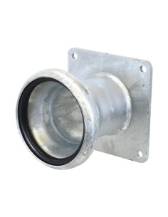 Acoplamiento con brida cuadrada - Hembra 4'' (108mm) x... 2